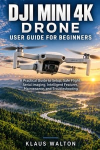 Dji Mini 4k Drone User Guide for Beginners: A Practical Guide to Setup Safe Flight Aerial Imaging Intelligent Features Maintenance and Troubleshooting cover