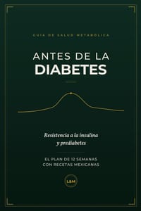 Antes de la diabetes: Resistencia a la insulina y prediabetes: el plan de 12 semanas con recetas mexicanas cover