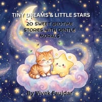 Tiny Dreams & Little Stars: 20 Sweet Bedtime Stories with Gentle Morals cover