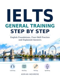 IELTS General Training Step by Step: English Foundations, Four-Skill Practice and Explained Answers cover