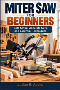 Miter Saw for Beginners: Safe Setup, Accurate Cuts, and Essential Techniques cover