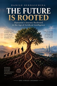 The Future Is Rooted: Humanity's Journey Backward in the Age of Artificial Intelligence cover