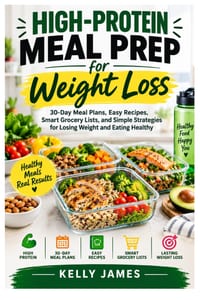 High-Protein Meal Prep for Weight Loss: 30-Day Meal Plans, Easy Recipes, Smart Grocery Lists, and Simple Strategies for Losing Weight and Eating Healt cover