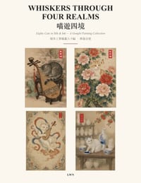 Whiskers Through Four Realms: Eighty Cats in Silk & Ink - A Gongbi Painting Collection cover