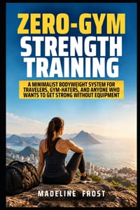 Zero-Gym Strength Training: A Minimalist Bodyweight System for Travelers, Gym-Haters, and Anyone Who Wants to Get Strong Without Equipment cover