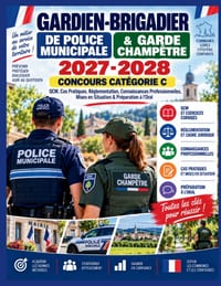 Gardien-Brigadier de Police Municipale & Garde Champêtre 2027-2028 - Concours Catégorie C: QCM, Cas Pratiques, Réglementation, Connaissances Professio cover