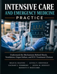 Intensive Care and Emergency Medicine Practice: Understand the Mechanisms Behind Shock, Ventilation, Organ Failure, and ICU Treatment Choices cover