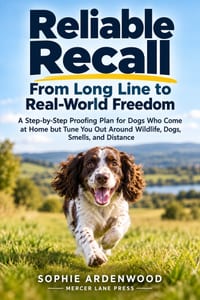 Reliable Recall: From Long Line to Real-World Freedom: A Step-by-Step Proofing Plan for Dogs Who Come at Home but Tune You Out Around Wildlife, Dogs, cover