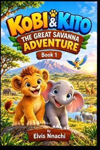 Kobi & Kito: The Great Savanna Adventure: The Mystery of the Golden Waterhole cover