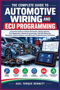 The Complete Guide to Automotive Wiring and ECU Programming: A Practical Guide to Vehicle Electronics, Wiring Systems, ECU Diagnostics, Module Program cover