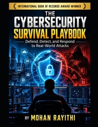 The Cybersecurity Survival Playbook: Defend, Detect, and Respond to Real-World Attacks cover