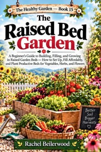 The Raised Bed Garden: A Beginner's Guide to Building, Filling, and Growing in Raised Garden Beds - How to Set Up, Fill Affordably, and Plant Producti cover