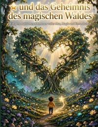 Der Stern und das Geheimnis des magischen Waldes: Ein personalisiertes Abenteuer voller Mut, Magie und Freundschaft cover