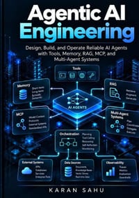 Agentic AI Engineering: Design, Build, and Operate Reliable AI Agents with Tools, Memory, RAG, MCP, and Multi-Agent Systems cover