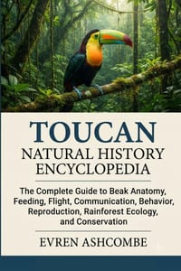 Toucan Natural History Encyclopedia: The Complete Guide to Beak Anatomy, Feeding, Flight, Communication, Behavior, Reproduction, Rainforest Ecology, a cover