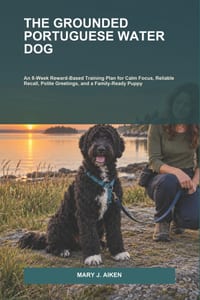 The Grounded Portuguese Water Dog: An 8-Week Reward-Based Training Plan for Calm Focus, Reliable Recall, Polite Greetings, and a Family-Ready Puppy cover