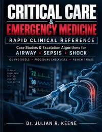Critical Care & Emergency Medicine Rapid Clinical Reference: Case Studies & Escalation Algorithms for Airway, Sepsis & Shock, with ICU Protocols, Proc cover