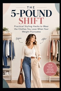 The 5-Pound Shift: Practical Styling Hacks to Wear the Clothes You Love When Your Weight Fluctuates cover