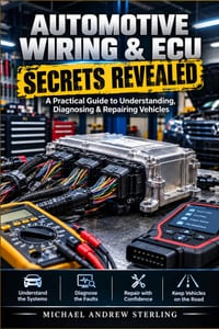 Automotive Wiring & ECU Secret Revealed: A Practical Guide to Understanding, Diagnosing & Repairing Vehicles cover