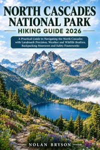 North Cascades National Park Hiking Guide 2026: A Practical Guide to Navigating the North Cascades with Landmark Precision, Weather and Wildlife Reali cover