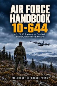 Air Force Handbook 10-644: AFH SERE Training for Survival, Evasion, Resistance & Escape cover