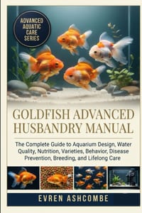 Goldfish Advanced Husbandry Manual: The Complete Guide to Aquarium Design, Water Quality, Nutrition, Varieties, Behavior, Disease Prevention, Breeding cover