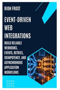 Event-Driven Web Integrations: Build Reliable Webhooks, Events, Retries, Idempotency, and Asynchronous Application Workflows cover