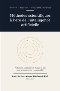 Méthodes scientifiques à l'ère de l'intelligence artificielle: Protocoles, validation et études de cas pour une recherche reproductible cover
