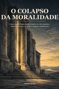 O Colapso Da Moralidade: Como uma civilização perde o sentido da vida, banaliza o absurdo e começa a destruir os próprios fundamentos cover
