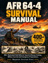 AFR 64-4 Survival Manual: 400+ Illustrated Field Skills for Search & Rescue Training, Military Survival and Emergency Preparedness Based on Air Force cover
