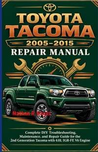Toyota Tacoma 2005-2015 Repair Manual: Complete DIY Troubleshooting, Maintenance, and Repair Guide for the 2nd Generation Tacoma with 4.0L 1GR-FE V6 E cover