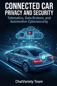 Connected Car Privacy and Security: Telematics, Data Brokers, and Automotive Cybersecurity cover