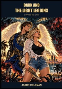 The Dark Versus Light Legions: Graphic Novel Book 1 and 2 cover