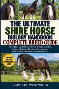 The Ultimate Shire Horse Biology Handbook: COMPLETE BREED GUIDE: A Complete Guide to Shire Horse Biology, Genetics, Anatomy, Behavior, Nutrition, Repr cover