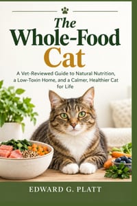 The Whole-Food Cat: A Vet-Reviewed Guide to Natural Nutrition, a Low-Toxin Home, and a Calmer, Healthier Cat for Life cover