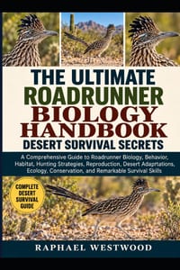 The Ultimate Roadrunner Biology Handbook: DESERT SURVIVAL SECRETS: A Comprehensive Guide to Roadrunner Biology, Behavior, Habitat, Hunting Strategies, cover