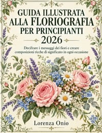 Guida illustrata alla floriografia per principianti 2026: Decifrare i messaggi dei fiori e creare composizioni ricche di significato in ogni occasione cover