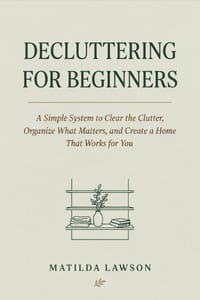 Decluttering for Beginners: A Simple System to Clear the Clutter, Organize What Matters, and Create a Home That Works for You cover