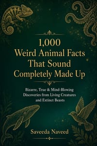 1000 weird animal facts that sound completely made up: bizzare, true and mind blowing discoveries from living creatures and extinct beasts cover