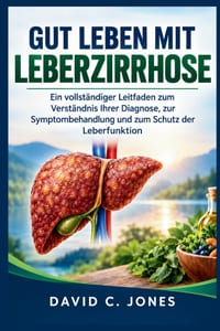 Gut Leben Mit Leberzirrhose: Ein vollständiger Leitfaden zum Verständnis Ihrer Diagnose, zur Symptombehandlung und zum Schutz der Leberfunktion cover