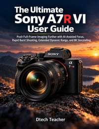 The Ultimate Sony A7R VI User Guide: Push Full-Frame Imaging Further with AI-Assisted Focus, Rapid Burst Shooting, Extended Dynamic Range, and 8K Stor cover