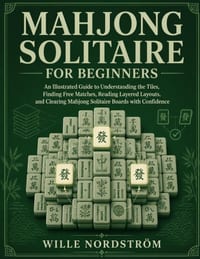 Mahjong Solitaire for Beginners: An Illustrated Guide to Understanding the Tiles, Finding Free Matches, Reading Layered Layouts, and Clearing Mahjong cover