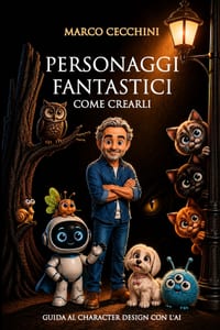 Personaggi Fantastici - Come Crearli: Guida al Character Design con l'AI cover