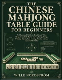 The Chinese Mahjong Table Guide For Beginners: An Illustrated Guide to Traditional Tiles, Hong Kong-Style Rules, Chows, Pungs, Kongs, Winning Hands, F cover