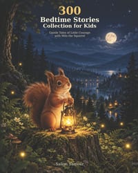 300 Bedtime stories collection for Kids: Gentle Tales of little courage with Milo the Squirrel cover