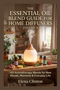 The Essential Oil Blend Guide for Home Diffusers Volume II: 150 Aromatherapy Blends for New Moods, Moments & Everyday Life cover