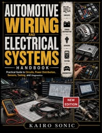 Automotive Wiring and Electrical Systems Handbook: Practical Guide to Circuits, Power Distribution, Sensors, Testing, and Diagnostics cover