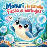 Monuri y la extraña fiesta de burbujas: Un cuento ilustrado en español para niños de 3 a 6 años sobre aprender a esperar, observar y trabajar en equip cover