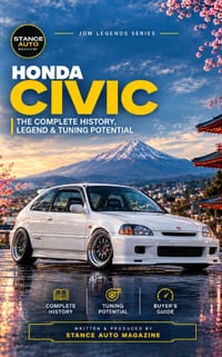 Honda Civic: The Complete History, Legend & Tuning Potential: The Ultimate Civic Type R Heritage, and High-Revving Performance Builds cover