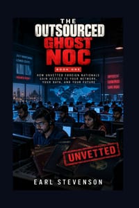 The Outsourced Ghost Noc: How Unvetted Foreign Nationals Gain Access to Your Network, Your Data, and Your Future cover